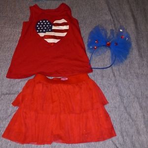 4th of July clothes set